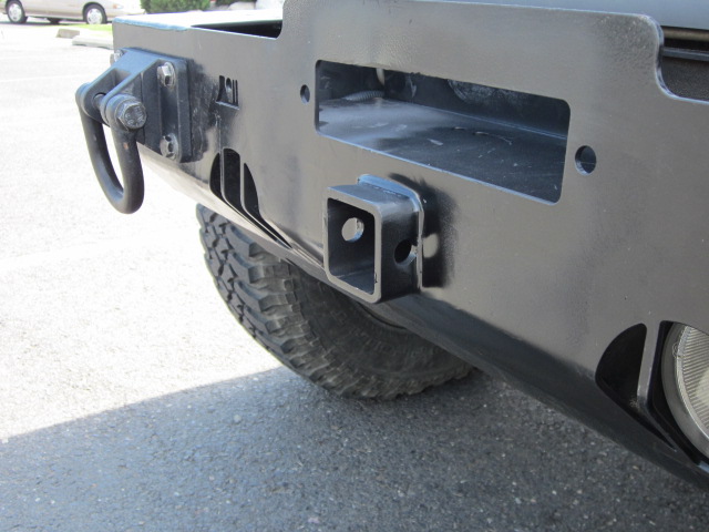 Front hitch receiver image