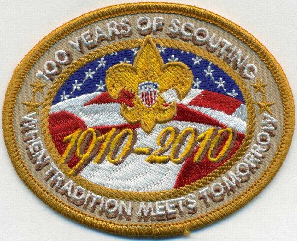 100 years of Scouting Emblem - When Tradition Meets Tomorrow image