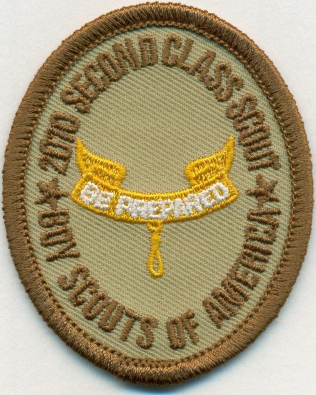 Centennial Rank - Boy Scout - Second Class Scout image