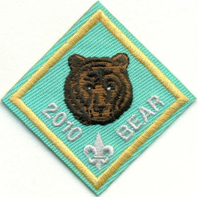 Centennial Rank - Cub Scout - Bear image