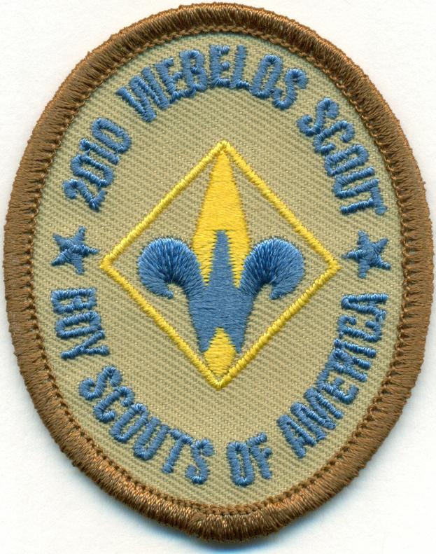 Centennial Rank - Boy Scout - Webelos Scout (Oval) image