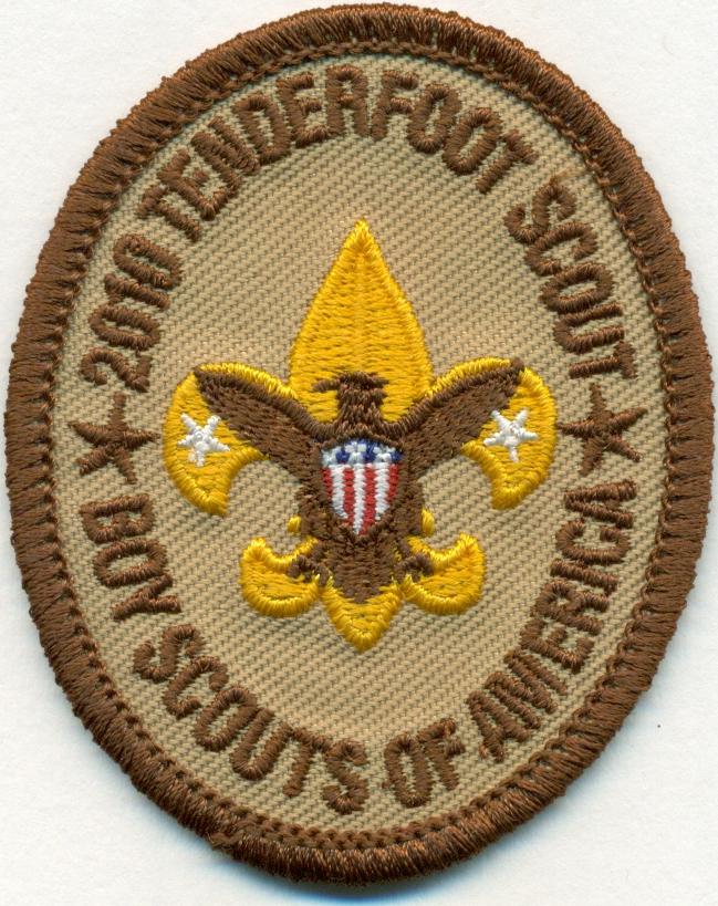 Centennial Rank - Boy Scout - Tenderfoot Scout image