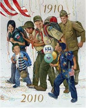 100th Anniversary Salute to Scouting (1910-2010) image