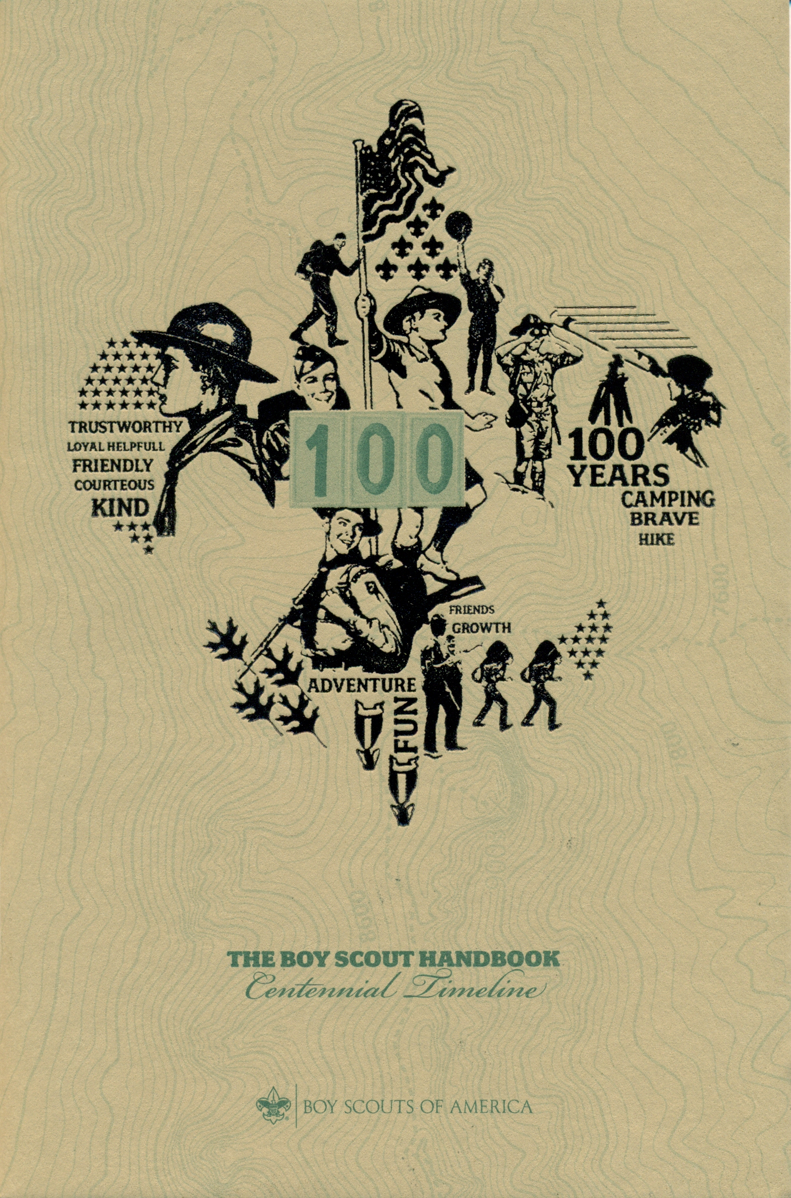 The Boy Scout Handbook Centennial Timeline image