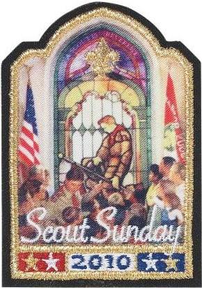 Scout Sunday 2010 Embroidered Emblem image
