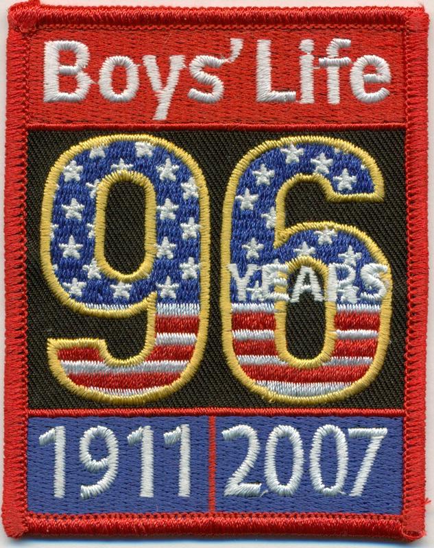 Boys' Life Centennial Patch 2007 image