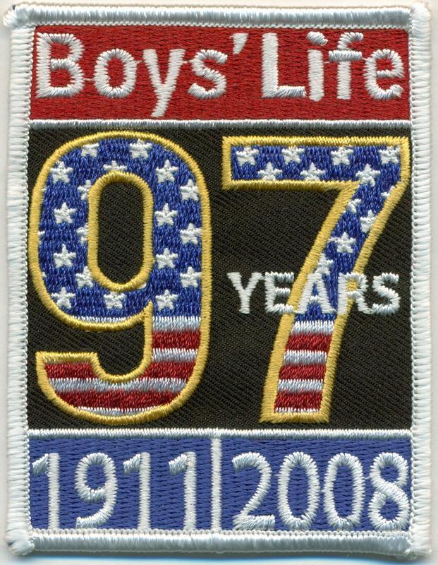 Boys' Life Centennial Patch 2008 image