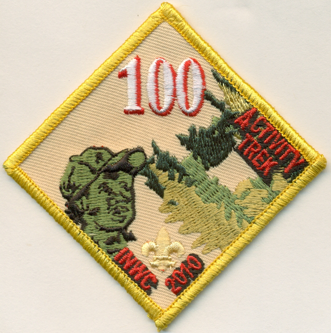 2010 INWC Centennial Camporee 100-year Patch image