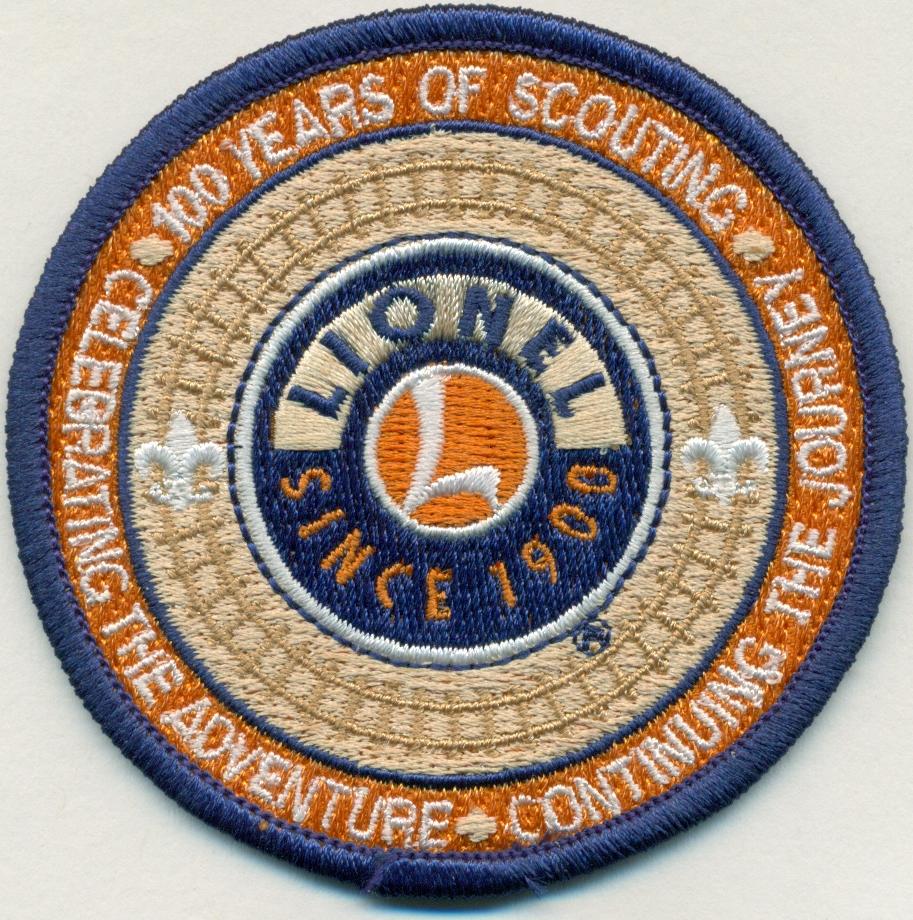 Lionel BSA 100th Anniversary patch image