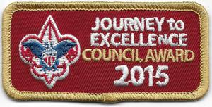 Journey to Excellence 2015 Council Award image