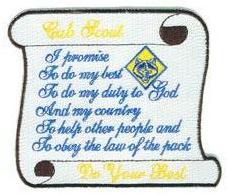Cub Scout Promise Emblem image