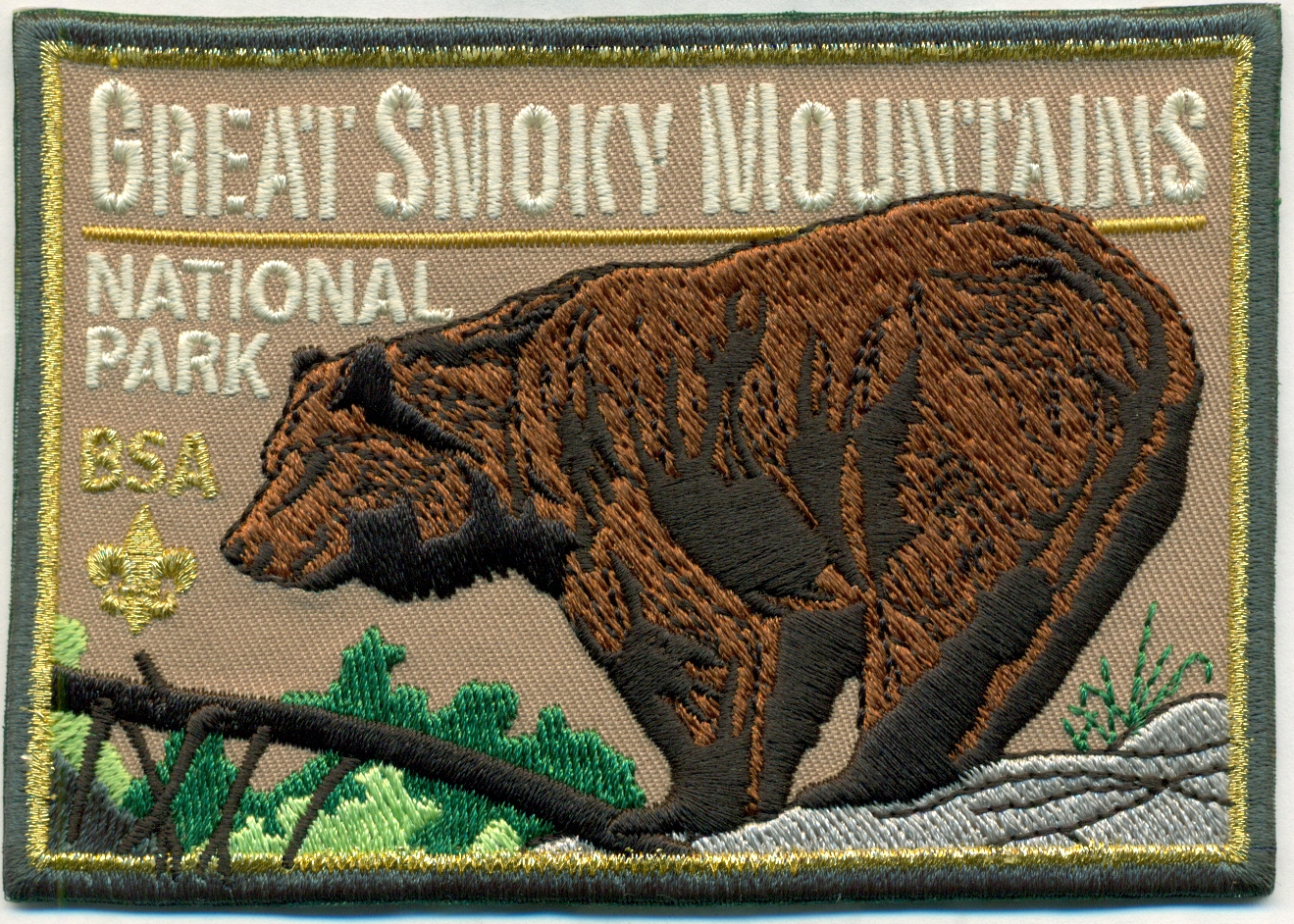 Great Smoky Mountains National Park emblem image