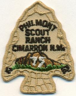 Philmont Scout Ranch Arrowhead 75 Anniversary mini patch image