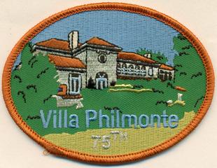 Villa Philmonte 75 Anniversary patch image