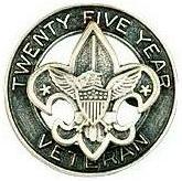 Veteran Scouter Pin - 25 Years image