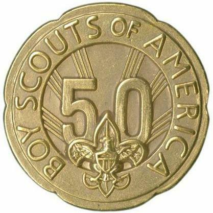 Veteran Scouter Pin - 50 Years image