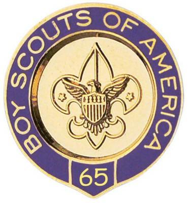Veteran Scouter Pin - 65 Years image