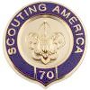 Veteran Scouter Pin - 70 Years image