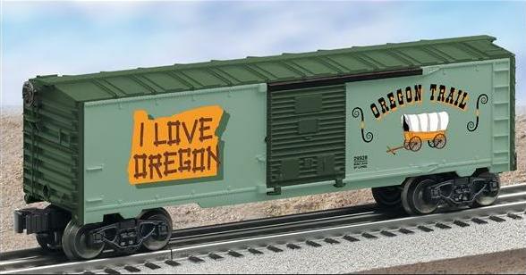 I Love Oregon Boxcar image