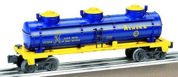 Alaska Three-Dome Tank Car image