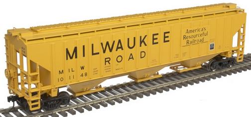 Milwaukee Road PS-4750 Covered Hopper image
