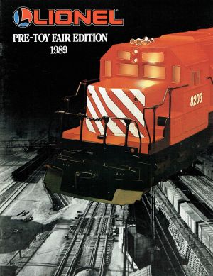 Lionel 1989 Pre-Toy Fair Edition Catalog image