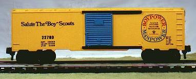 Salute The Boy Scouts Box Car image