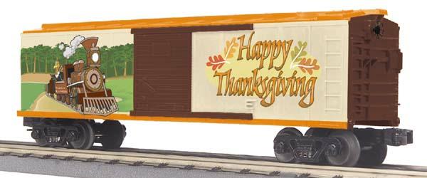 Happy Thanksgiving Box Car image