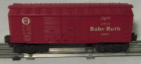 Baby Ruth PRR Boxcar image