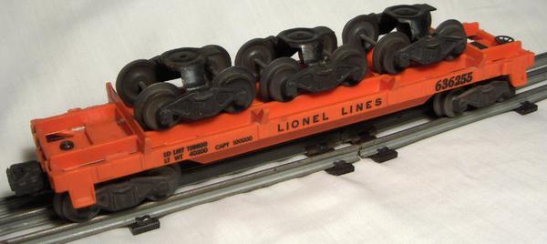 Flat Car w/3 Trucks image