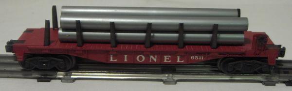 Flatcar w/5 Pipes image