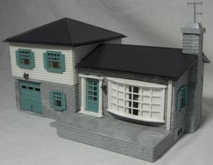 Plasticville Tri-level House image
