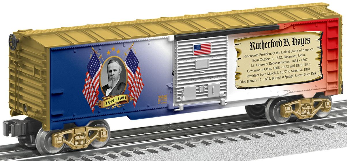 Rutherford B. Hayes boxcar image