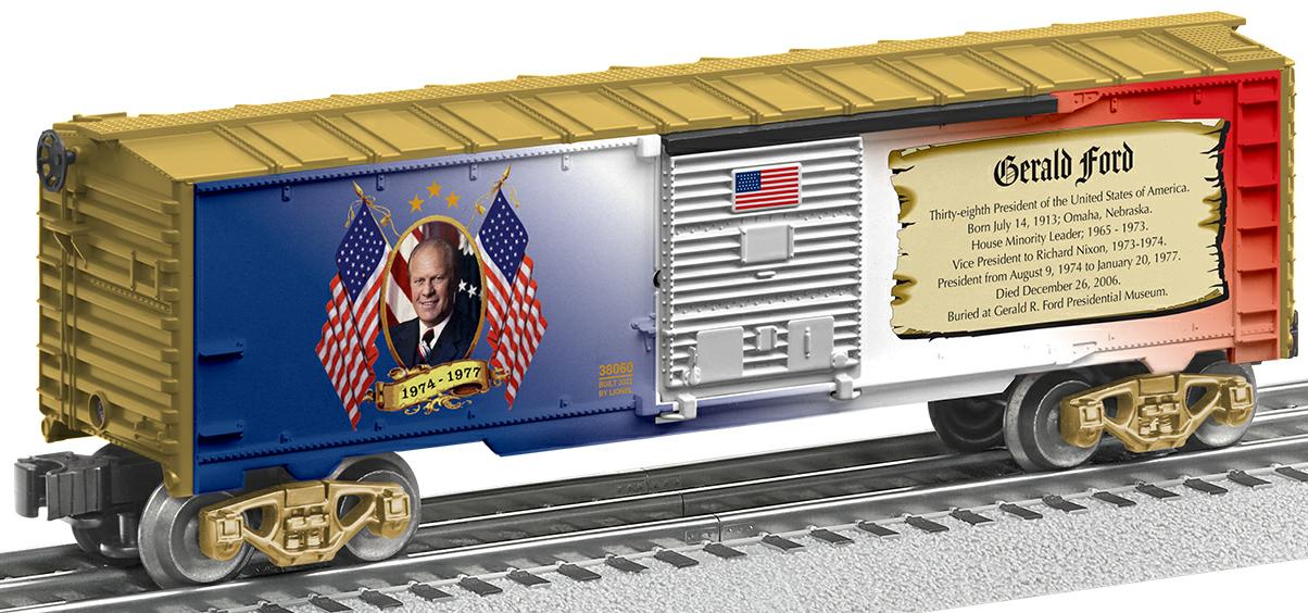 Gerald Ford boxcar image