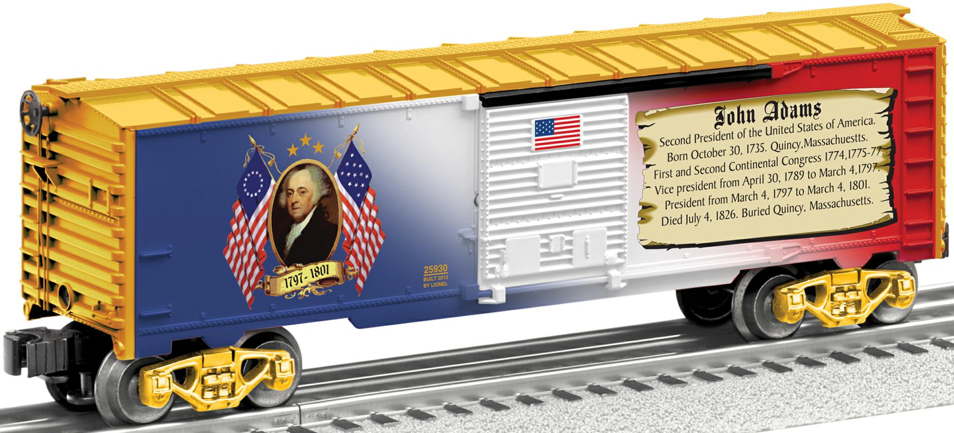 John Adams boxcar image