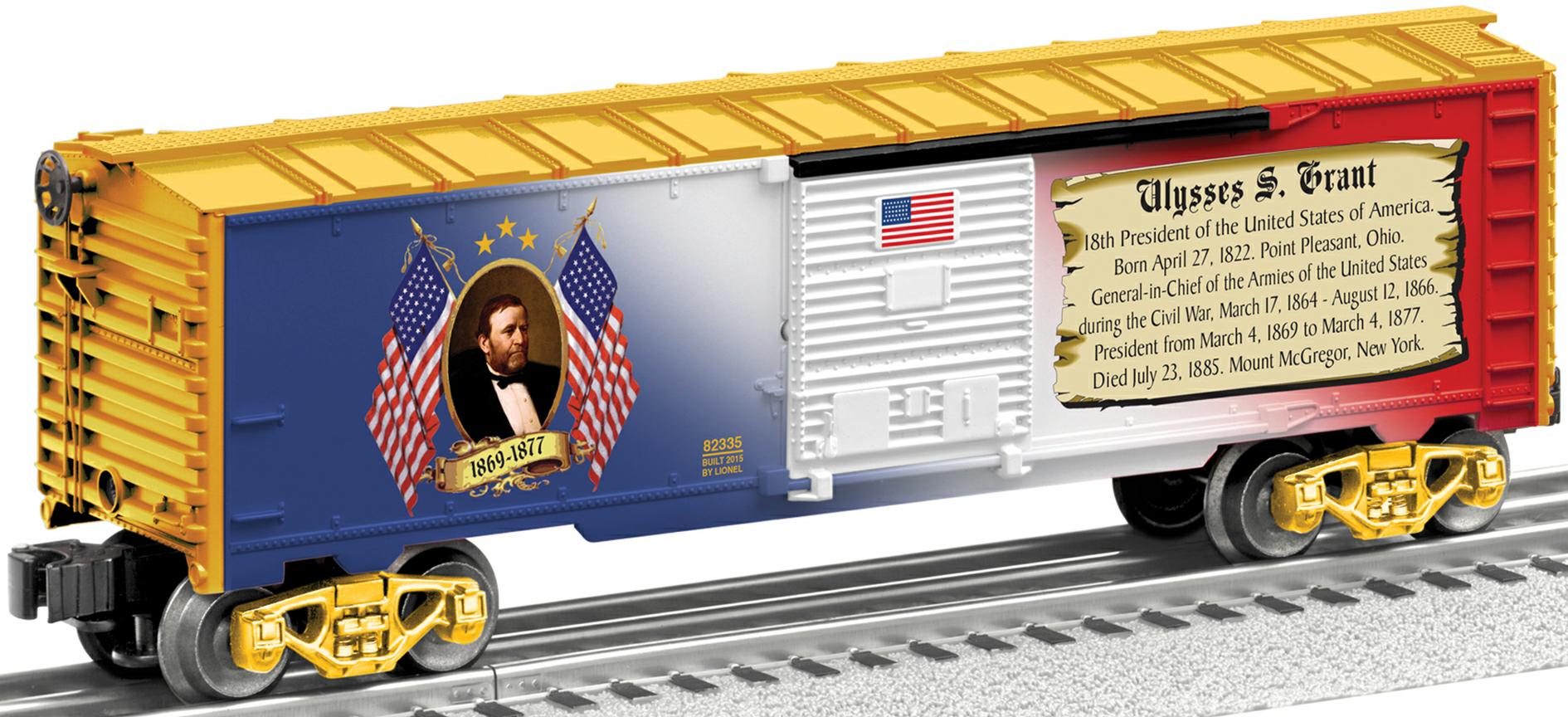 Ulysses S. Grant boxcar image