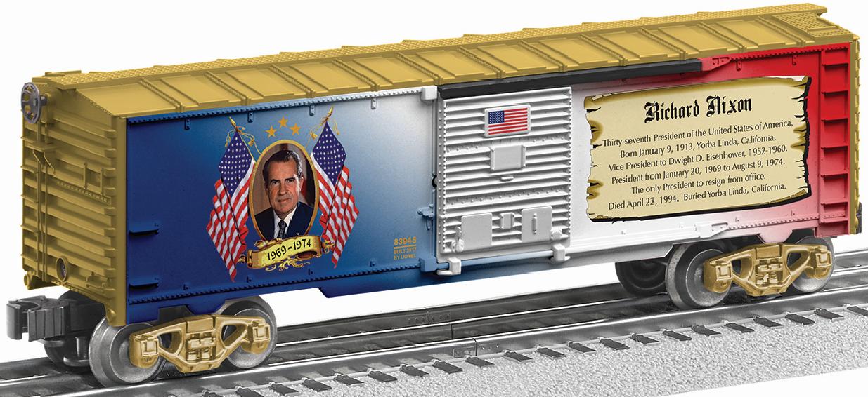 Richard Nixon boxcar image