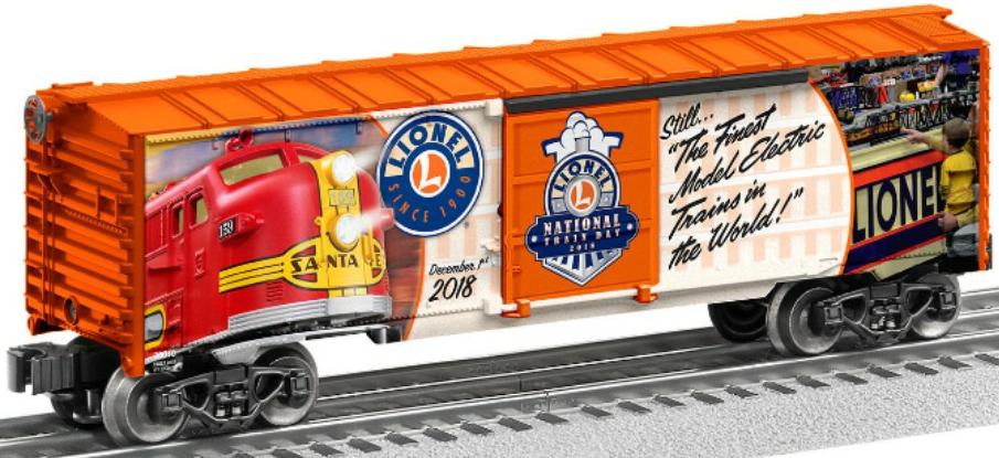 2018 NLTD (National Lionel Train Day) Boxcar image
