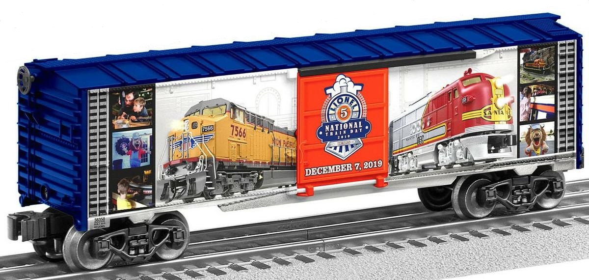 2019 NLTD (National Lionel Train Day) Boxcar image