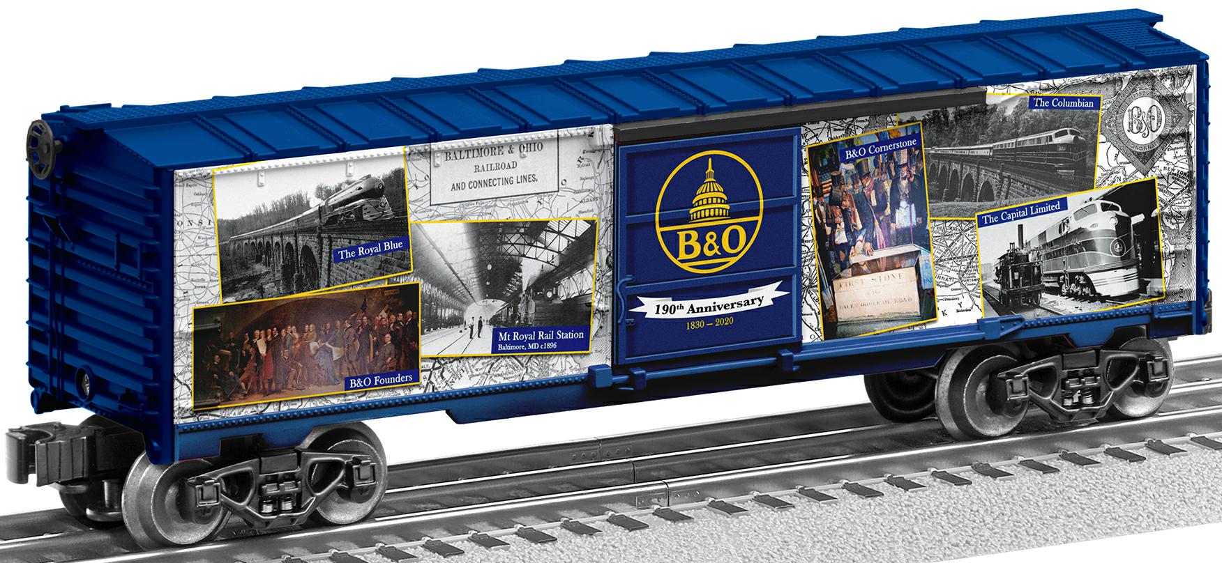 Baltimore & Ohio 190th Anniversary Boxcar image