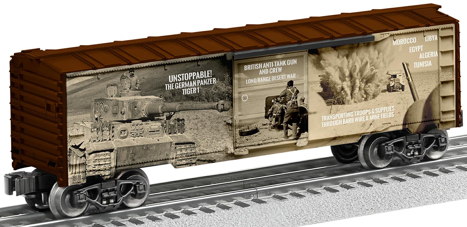 WWII Africa Campaign Boxcar image