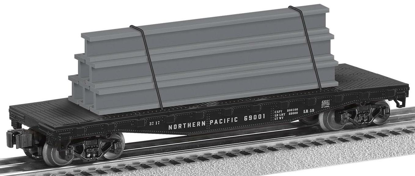 Northern Pacific Standard O Flatcar w/Stakes #69001 image