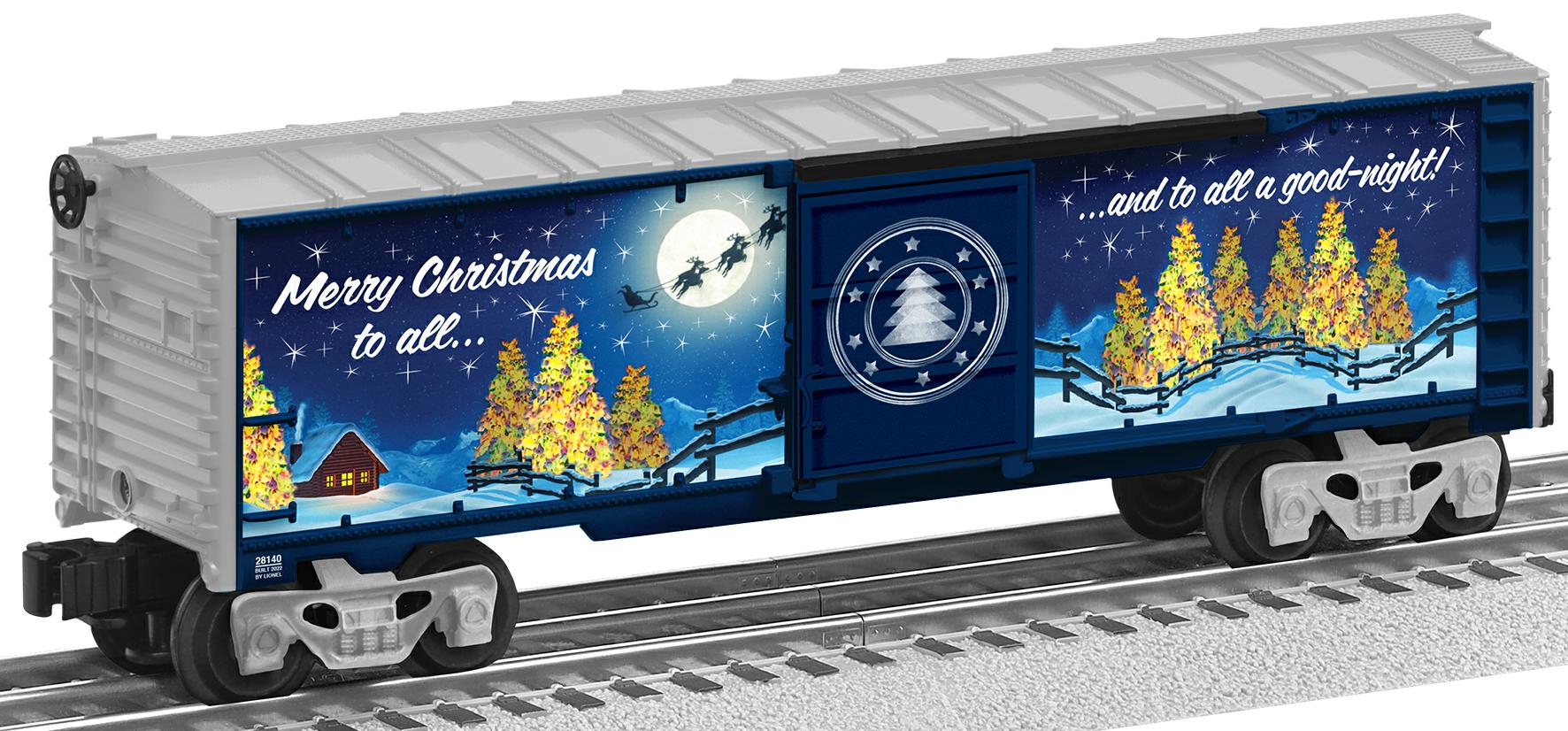 Night Before Christmas Illuminated Boxcar image