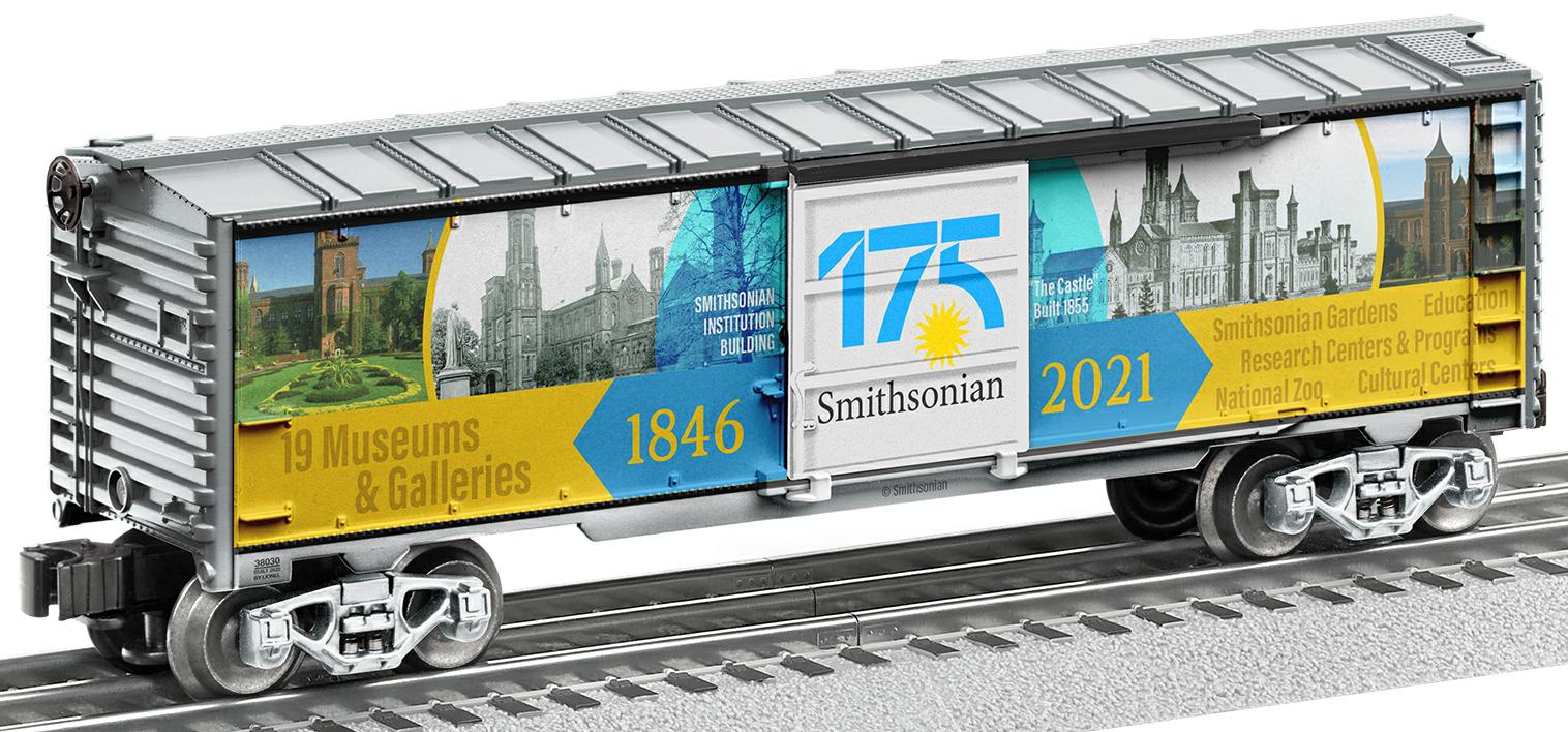 Smithsonian 175th Anniversary Boxcar image