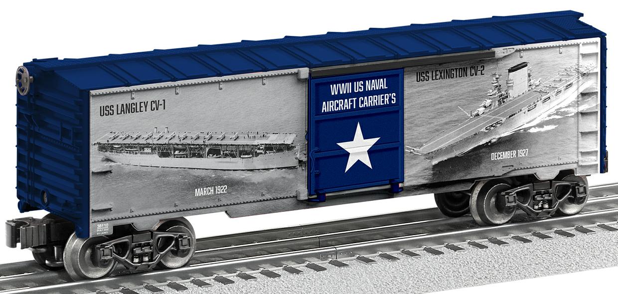 WWII Aircraft Carriers Boxcar image
