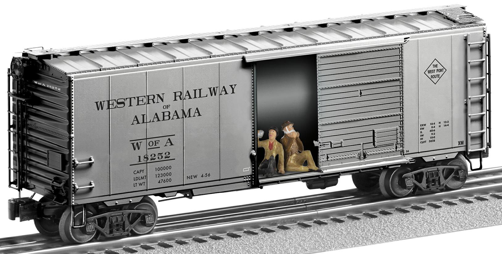 Western of Alabama Hobo Boxcar image