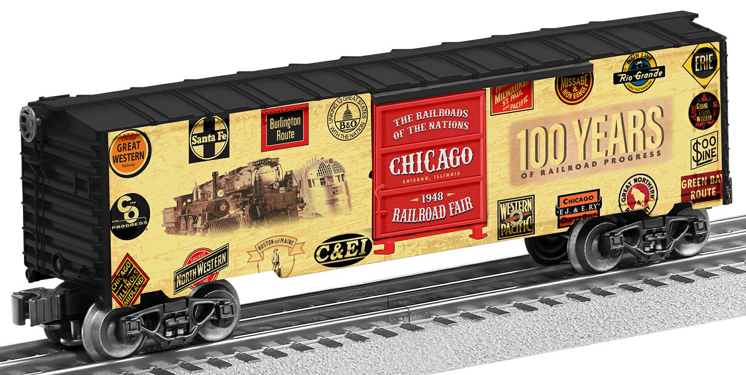 Chicago Railroad Fair Boxcar image
