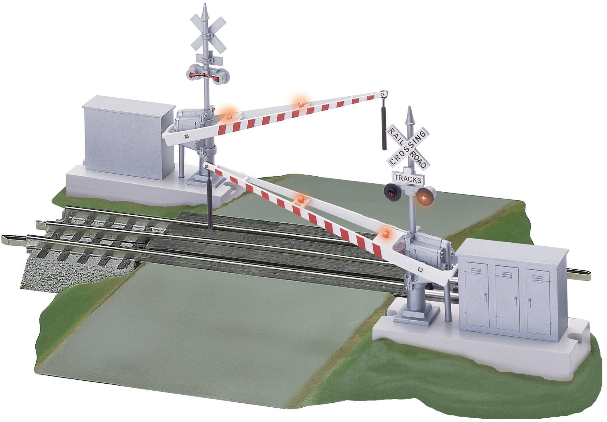 Grade Crossing with Gates and Flashers 10" image