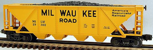 Milwaukee Road Hopper w/Coal Load image