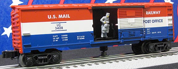 U.S. Mail Operating Boxcar image